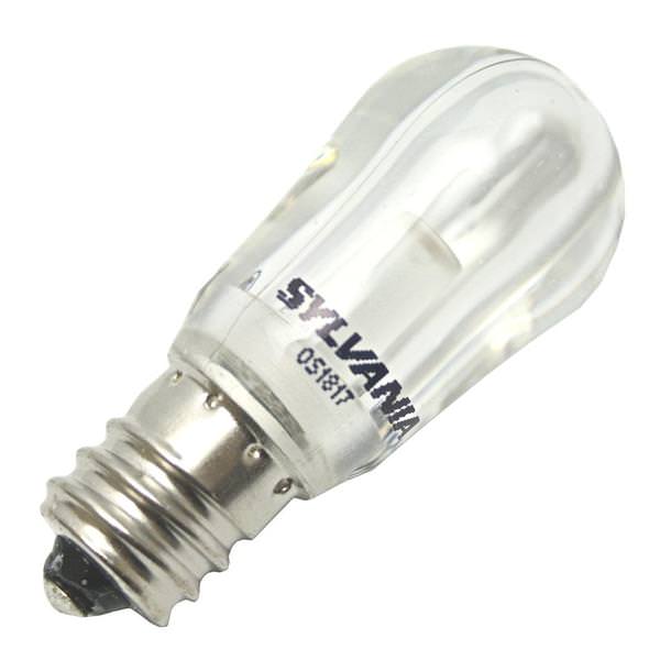 LAMP LED 1-WATT 120V CANDLEABRA BASE S6 30LUMENS 3000K - LED